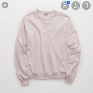 American Eagle light pink sweatshirt